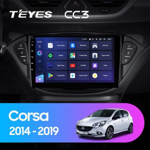Navigatie Auto Teyes CC3 Opel Corsa E 2014-2019 4+64GB 9" QLED Octa-core 1.8Ghz, Android 4G Bluetooth 5.1 DSP - Img 2
