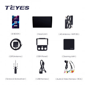 Navigatie Auto Teyes CC3L WiFi Dodge Ram 4 2013-2019 2+32GB 9" IPS Quad-core 1.3Ghz, Android Bluetooth 5.1 DSP - Img 6