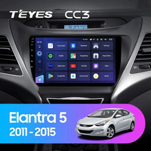 Navigatie Auto Teyes CC3L WiFi Hyundai Elantra 5 2010-2016 2+32GB 9" IPS Quad-core 1.3Ghz, Android Bluetooth 5.1 DSP - Img 2
