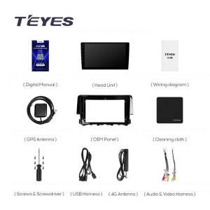 Navigatie Auto Teyes CC4 Honda Civic 10 2015-2020 6+64GB 9.5" QLED Octa-core 2.7Ghz, Android 4G Bluetooth 5.1 DSP - Img 4
