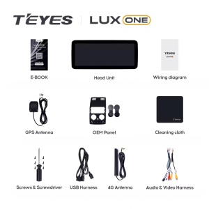Navigatie Auto Teyes Lux One 360° Nissan Qashqai 1 J10 2006-2013 6+128GB 12.3" IPS Octa-core 2Ghz, Android 4G Bluetooth 5.1 DSP - Img 7