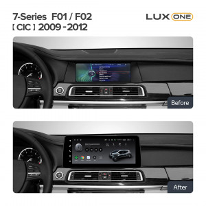 Navigatie Auto Teyes Lux One BMW BMW 7- Series F01 F02 CIC 2009-2012 CIC 6+128GB 12.3" IPS Octa-core 2Ghz, Android 4G Bluetooth 5.1 DSP - Img 3