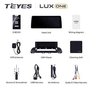 Navigatie Auto Teyes Lux One Mazda 3 III 2014-2018 4+32GB 12.3" IPS Octa-core 2Ghz, Android 4G Bluetooth 5.1 DSP - Img 8