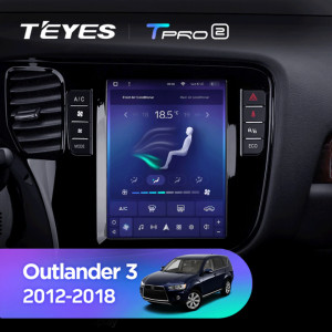 Navigatie Auto Teyes Tip Tesla TPRO 2 Mitsubishi Outlander 3 2013-2018 4+64GB 9.7" QLED Octa-core 1.8Ghz Android 4G Bluetooth 5.1 DSP - Img 4