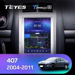 Navigatie Auto Teyes Tip Tesla TPRO 2 Peugeot 407 2004-2011 3+32GB 9.7" QLED Octa-core 1.8Ghz, Android 4G Bluetooth 5.1 DSP - Img 5