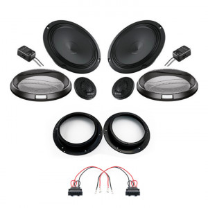Pachet difuzoare auto Audison Prima dedicat usi fata Volkswagen Touran 2015-, RMS 100W - Img 2
