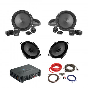Pachet Difuzoare Auto cu amplificator Dacia Sandero 2 Stepway 2016-2020 Audison Prima 560 W