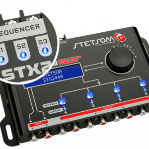 Procesor de sunet auto Stetsom STX2448 DSP, 4 canale - Img 2