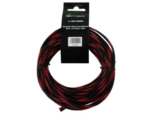 Tresa Cablu FOUR Connect 4-NS10BR6, 10 M, Rosu/Negru, 6/12 mm