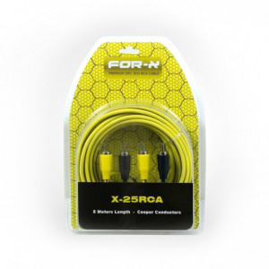 Cablu RCA Stereo ForX X 25RCA OFC 5 metri - Img 3