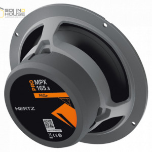 Difuzoare auto Hertz Mille Pro MPX 165.3, set coaxial 2 căi, 165mm, 100W RMS, 4Ω, set 2 difuzoare - Img 3