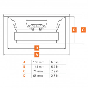 Difuzoare auto Hertz SPL Show SV 165.1, set componente, 165 mm, 150W RMS, 4Ω, set 2 difuzoare - Img 9