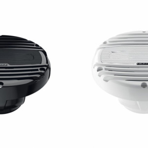 Difuzoare marine Hertz HMX 6.5 LD TW / TC, Alb / Negru, set coaxial 2 cai 165MM, 75W RMS