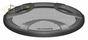 Grile difuzoare auto Hertz EG 100.4, 100mm