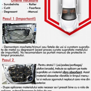Insonorizant auto STP GB 4mm, 750x470mm, Foaie - Img 3