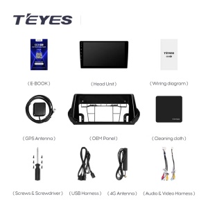 Navigatie Auto Teyes CC2 Plus Split Peugeot 2008 2019-2023 2+32GB 9" QLED Octa-core 1.8Ghz Android 4G Bluetooth 5.1 DSP - Img 4