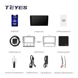 Navigatie Auto Teyes CC3 Ford Focus 2 2005-2010 4+32GB 9" QLED Octa-core 1.8Ghz Android 4G Bluetooth 5.1 DSP - Img 10