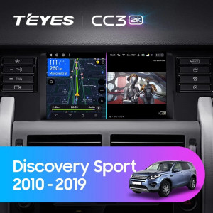 Navigatie Auto Teyes CC3 Land Rover Discovery Sport 2014-2023 6+128GB 9" QLED Octa-core 1.8Ghz, Android 4G Bluetooth 5.1 DSP - Img 2