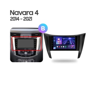 Navigatie Auto Teyes CC3 Nissan Navara 4 D23 2014-2021 6+128GB 9" QLED Octa-core 1.8Ghz, Android 4G Bluetooth 5.1 DSP - Img 9