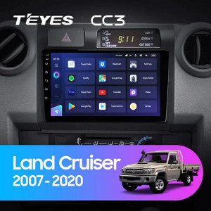Navigatie Auto Teyes CC3 Toyota Land Cruiser LC 70 2007-2020 4+64GB 9" QLED Octa-core 1.8Ghz, Android 4G Bluetooth 5.1 DSP - Img 2