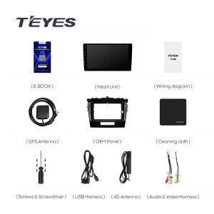 Navigatie Auto Teyes CC3L WiFi Suzuki Vitara 4 2014-2018 2+32GB 9" IPS Quad-core 1.3Ghz, Android Bluetooth 5.1 DSP - Img 7