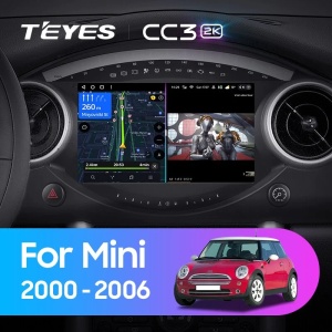 Navigatie Auto Teyes CC4 MINI 2000-2006 6+64GB 9.5" QLED Octa-core 2.7Ghz, Android 4G Bluetooth 5.1 DSP - Img 2