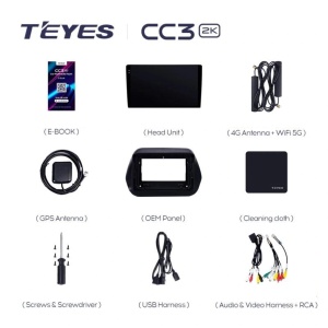 Navigatie Auto Teyes CC4L Chevrolet Camaro 2016-2024 6+64GB 9" QLED Qualcomm 2Ghz, Android 4G Bluetooth 5.1 DSP - Img 3