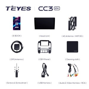 Navigatie Auto Teyes CC4L Nissan Pathfinder 2005-2012 6+64GB 9" QLED Qualcomm 2Ghz, Android 4G Bluetooth 5.1 DSP - Img 4