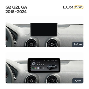 Navigatie Auto Teyes Lux One Audi Q2 2017-2023 6+128GB 12.3" IPS Octa-core 2Ghz, Android 4G Bluetooth 5.1 DSP - Img 3