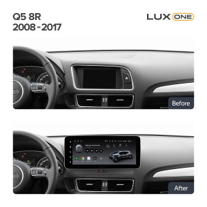 Navigatie auto Teyes Lux One Audi Q5 8R 2008-2017 6+128G 12.3 IPS Octa-Core 2.0 GHz Android 4G DSP Bluetooth 5.1 - Img 2