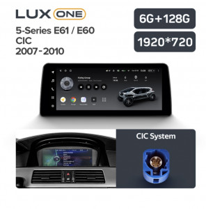 Navigatie auto Teyes Lux One BMW Seria 5 E60 2007-2010 CIC 6+128GB 12.3 IPS Octa-Core 2.0 GHz Android 4G DSP Bluetooth 5.1 - Img 3
