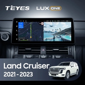 Navigatie Auto Teyes Lux One Toyota Land Cruiser J300 2021-2023 4+32GB 12.3" IPS Octa-core 2Ghz, Android 4G Bluetooth 5.1 DSP - Img 2