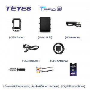 Navigatie Auto Teyes Tip Tesla TPRO 2 Ford Ranger 3 2011-2018 3+32GB 9.7" QLED Octa-core 1.8Ghz, Android 4G Bluetooth 5.1 DSP - Img 6
