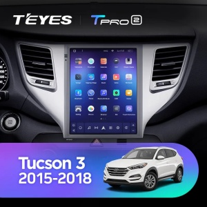 Navigatie Auto Teyes Tip Tesla TPRO 2 Hyundai Tucson 3 2015-2018 4+64GB 9.7" QLED Octa-core 1.8Ghz, Android 4G Bluetooth 5.1 DSP - Img 2