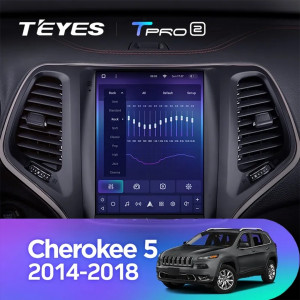 Navigatie Auto Teyes Tip Tesla TPRO 2 Jeep Cherokee 2013-2018 3+32GB 9.7" QLED Octa-core 1.8Ghz, Android 4G Bluetooth 5.1 DSP - Img 5