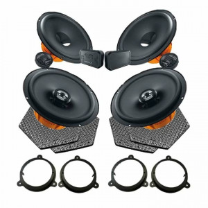Pachet difuzoare auto Hertz Dieci dedicat Mazda 2 2012-2022, RMS 80W