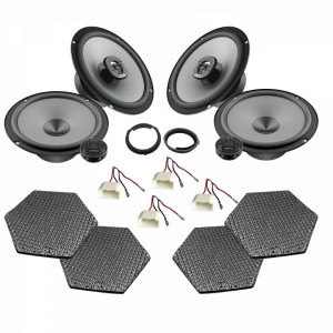 Pachet difuzoare auto Hertz Uno dedicat Ford Ranger (T6) (2011 - 2022)