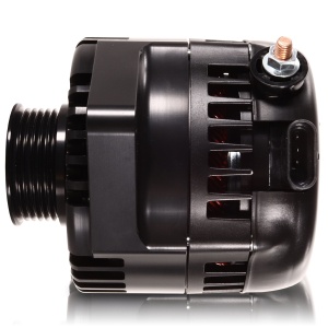 Alternator S Series Billet 170A – Ford 6/12 6S – Negru - Img 3