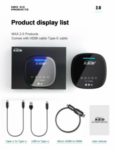 Carplay wireless multimedia box, MMB Max, Android 10, 4+64GB - Img 3