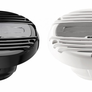Difuzoare marine Hertz HMX 6.5 / W / C, Alb / Negru, set coaxial 2 cai 165MM, 75W RMS