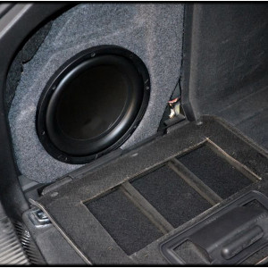 Incinta inchisa subwoofer dedicat Audi A4 B8 Avant, 250 mm, 15L - Img 6