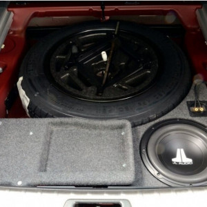 Incinta inchisa subwoofer dedicat BMW X6 E71/E72, 250 mm, 15L - Img 4