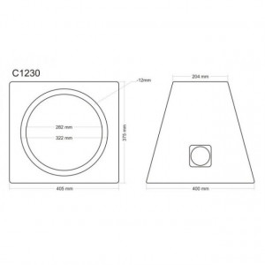 Incinta subwoofer universala, 300 mm, 30L - COD C1230 - Img 4