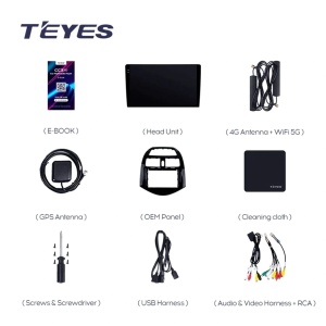 Navigatie Auto cu Asistenta AI Teyes CC4 PRO Chevrolet Spark M300 2009-2016 8+128GB 9.5" QLED, Android 13, 5G, 7.1 DSP, CarPlay - Img 8