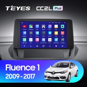 Navigatie Auto Teyes CC2 Plus Split Renault Fluence 2008-2014 2+32GB 9" QLED Octa-core 1.8Ghz, Android 4G Bluetooth 5.1 DSP - Img 2