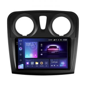Navigatie Auto Teyes CC3 2K 360 Dacia Logan 2 2012-2016 6+128GB 9.5" QLED Octa-core 2Ghz Android 4G Bluetooth 5.1 DSP