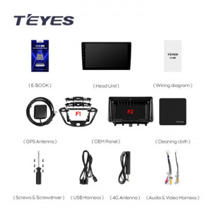Navigatie Auto Teyes CC3 2K Ford Transit Custom 2012-2021 6+128GB 9.5" QLED Octa-core 2Ghz, Android 4G Bluetooth 5.1 DSP - Img 8