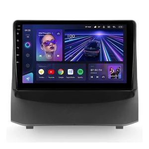 Navigatie Auto Teyes CC3 Ford Fiesta 6 2008-2019 4+32GB 9" QLED Octa-core 1.8Ghz Android 4G Bluetooth 5.1 DSP
