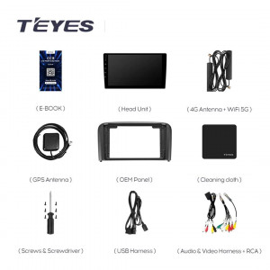 Navigatie Auto Teyes CC3 Volvo S80 1998-2006 6+128GB 9" QLED Octa-core 1.8Ghz, Android 4G Bluetooth 5.1 DSP - Img 6