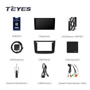 Navigatie Auto Teyes CC3L Mercedes-Benz Viano 2 2003-2015 4+32GB 10.2" IPS Octa-core 1.6Ghz, Android 4G Bluetooth 5.1 DSP - Img 5